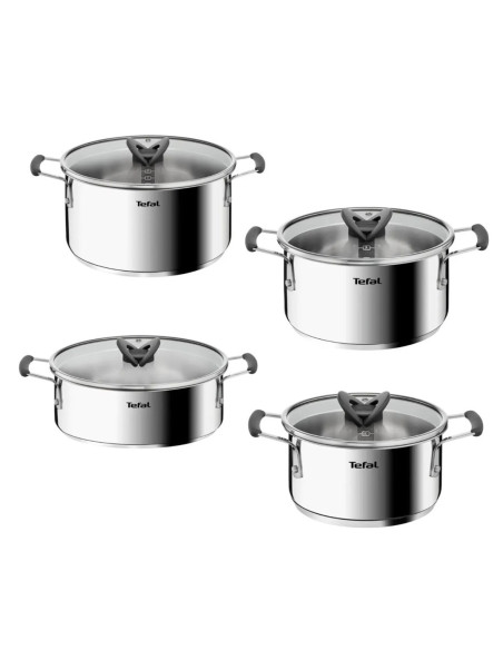 Zestaw Garnków Tefal Opti Space 8 Elem. G7378S55