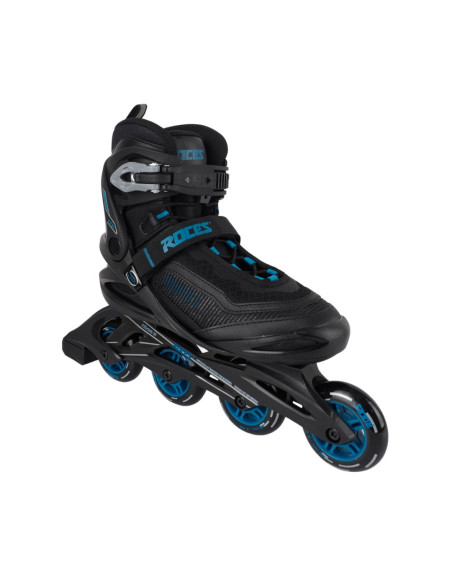 Łyżworolki Roces Icon X Czarno-Niebiekie 400908 00001 44