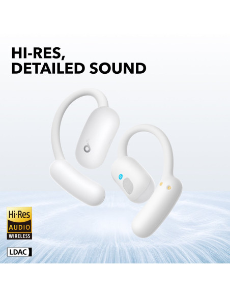 Soundcore Aerofit 2 Słuchawki Bezprzewodowy Otwarty Na Ucho Połączenia/Muzyka/Sport/Codzienność Bluetooth Biały
