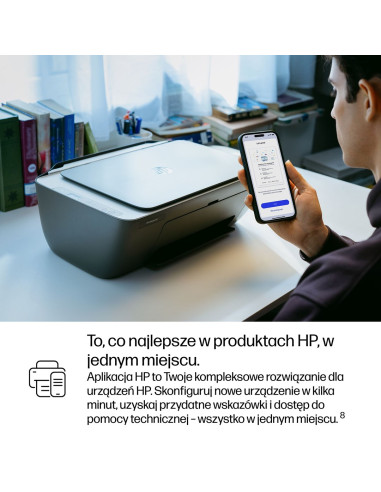 Hp Deskjet 2910 Bezprzewodowe All-In-One W Kolorze Drukarka, Instant Ink