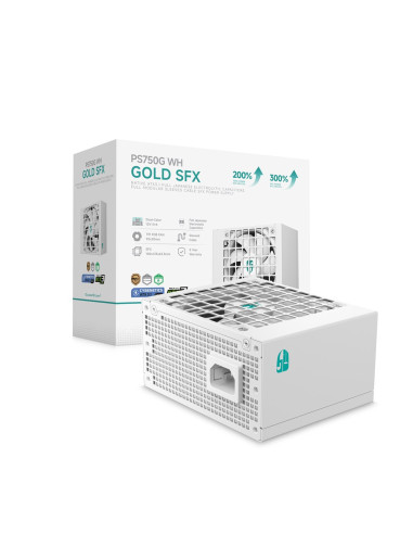 Zasilacz Deepcool Ps750G-Fe Biały