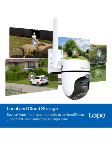 Tp-Link Tapo C501Gw Kamera Przemysłowa Obrotowa Kamera Bezpieczeństwa Ip Zewnętrzna 1920 X 1080 Px Ściana