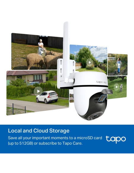 Tp-Link Tapo C501Gw Kamera Przemysłowa Obrotowa Kamera Bezpieczeństwa Ip Zewnętrzna 1920 X 1080 Px Ściana