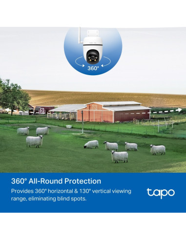 Tp-Link Tapo C501Gw Kamera Przemysłowa Obrotowa Kamera Bezpieczeństwa Ip Zewnętrzna 1920 X 1080 Px Ściana