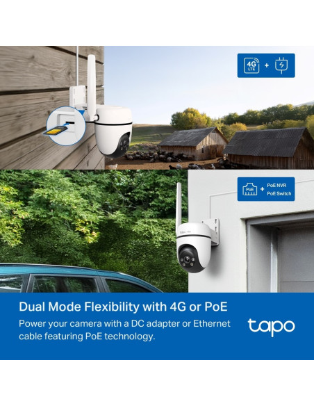 Tp-Link Tapo C501Gw Kamera Przemysłowa Obrotowa Kamera Bezpieczeństwa Ip Zewnętrzna 1920 X 1080 Px Ściana