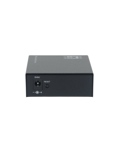 Levelone Gvm-2002 Konwerter Sieciowy 1000 Mbit/S 1310 Nm Pojedynczy Czarny