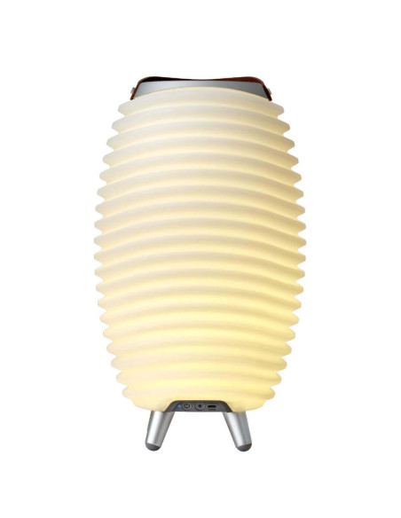 Kooduu Synergy 35 Lampa Led Z Głośnikiem I Coolerem Na Napoje - 41 X 24 Cm, Biały