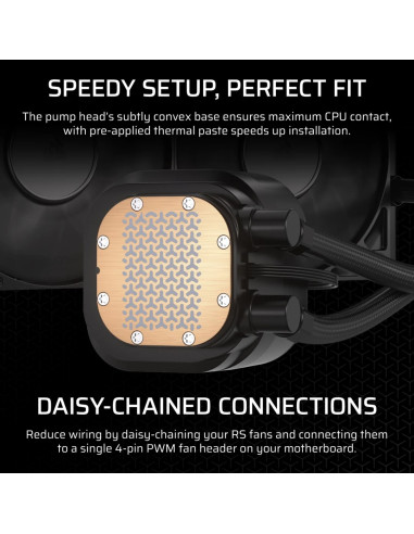 Corsair Nautilus 240, 240Mm Radiator, Liquid Cpu Cooler