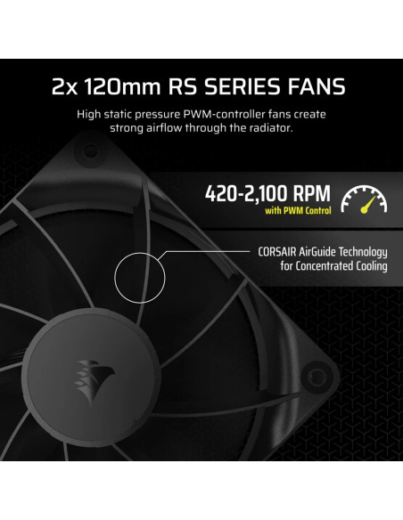 Corsair Nautilus 240, 240Mm Radiator, Liquid Cpu Cooler
