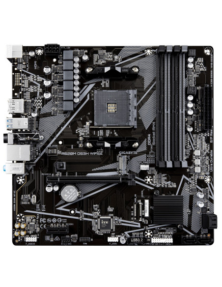 Gigabyte A520M Ds3H Wifi6E Amd A520 Socket Am4 Micro Atx