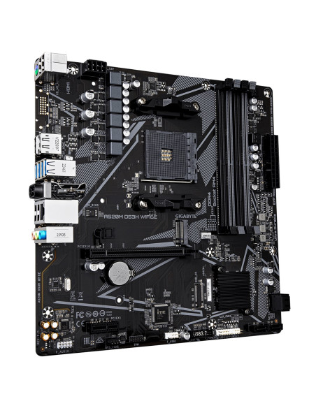 Gigabyte A520M Ds3H Wifi6E Amd A520 Socket Am4 Micro Atx
