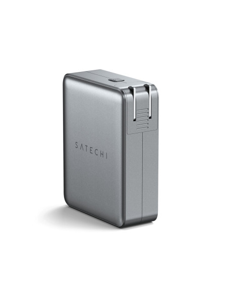 Satechi 4-Port Gan Travel Charger - Ładowarka Podróżna 145W Z 4 Adapterami Do Gniazdek - Us, Uk, Eu, As (4X Usb-C)