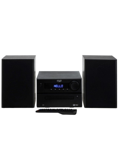 Adler Ad 1917 Wieża Hi-Fi Bluetooth/ Cd/ Usb/ Radio Fm Czarny