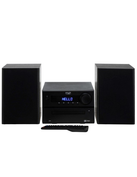 Adler Ad 1917 Wieża Hi-Fi Bluetooth/ Cd/ Usb/ Radio Fm Czarny