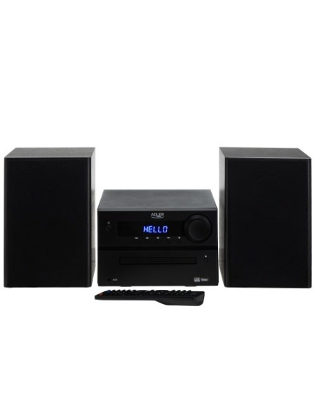 Adler Ad 1917 Wieża Hi-Fi Bluetooth/ Cd/ Usb/ Radio Fm Czarny