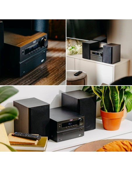 Adler Ad 1917 Wieża Hi-Fi Bluetooth/ Cd/ Usb/ Radio Fm Czarny