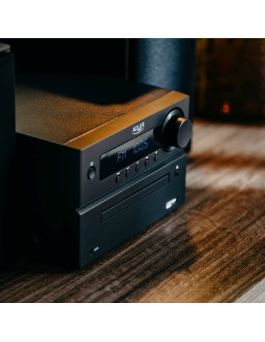 Adler Ad 1917 Wieża Hi-Fi Bluetooth/ Cd/ Usb/ Radio Fm Czarny