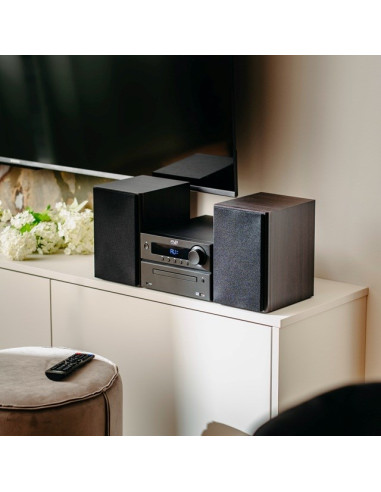 Adler Ad 1917 Wieża Hi-Fi Bluetooth/ Cd/ Usb/ Radio Fm Czarny