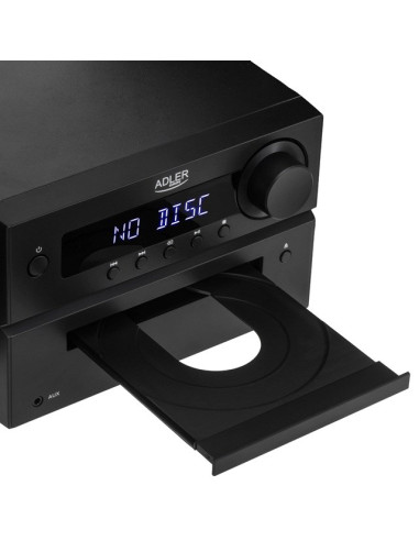 Adler Ad 1917 Wieża Hi-Fi Bluetooth/ Cd/ Usb/ Radio Fm Czarny