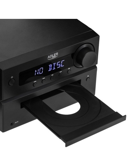 Adler Ad 1917 Wieża Hi-Fi Bluetooth/ Cd/ Usb/ Radio Fm Czarny