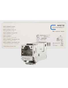Metz Connect 130910Kz Wtyczka Rj45 Srebrny 2