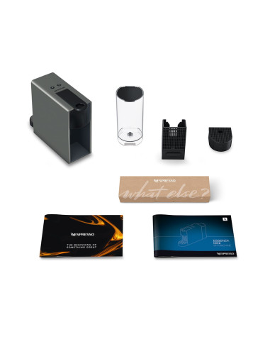 Ekspres Kapsułkowy Krups Nespresso Essenza Mini Xn110B (1200W  Kolor Szary)
