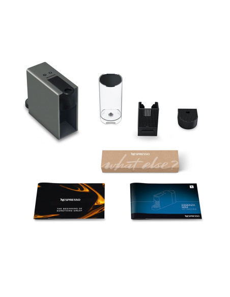 Ekspres Kapsułkowy Krups Nespresso Essenza Mini Xn110B (1200W  Kolor Szary)