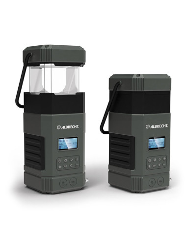 Albrecht Dr 114 Dab Latarnia Kampingowa Zasilana Baterią Port Usb