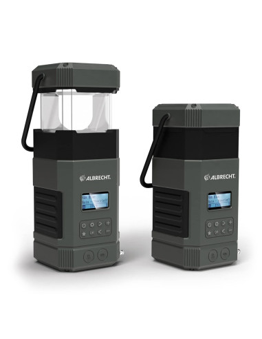 Albrecht Dr 114 Dab Latarnia Kampingowa Zasilana Baterią Port Usb