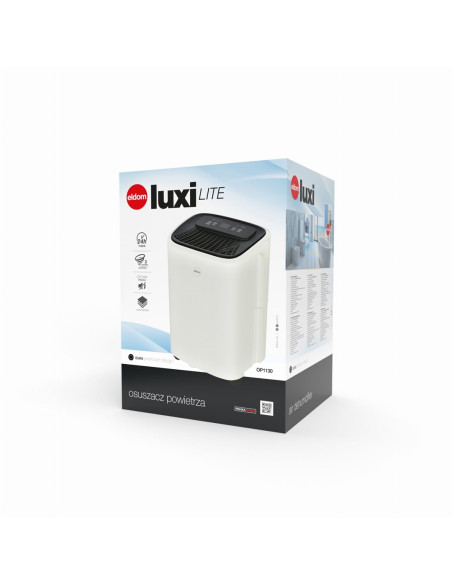 Eldom Osuszacz Powietrza Op1130 Pojemność 2.3 L, Przepływ Powietrza 100M /H, Wydajność 10 L/24H(30°C, Rh80%)