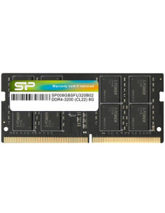 Pamięci Ram Silicon Power Ddr4 Sodimm 3200 Mhz Cl22 8 Gb (Sp008Gbsfu320X02) Czarny 2