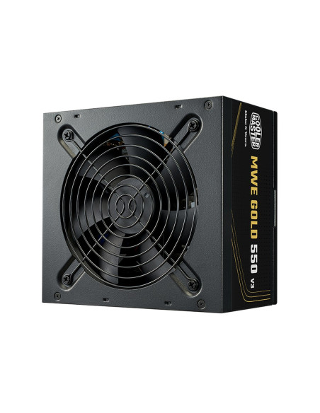 Cooler Master Mwe Gold V3 Atx 3.1 Non-Modular Moduł Zasilaczy 550 W 24-Pin Atx Czarny