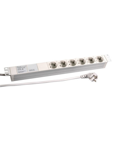 Efb Elektronik 691689K Rozgałęziacz 2 M 6 X Gniazdo Sieciowe Wewnętrzna Szary