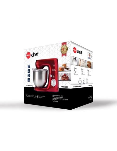 Eldom Robot Planetarny Chef, 800 W, 8 Biegów, Misa