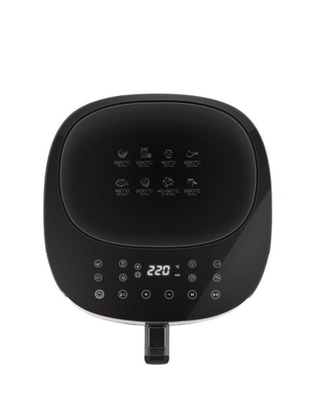 Eta Fritta Digi Podwójny 7,2 L Autonomiczny 1800 W Frytkownica Na Gorące Powietrze Czarny