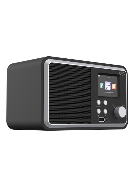 Xoro Xor400909 Radio Internet Cyfrowy Czarny