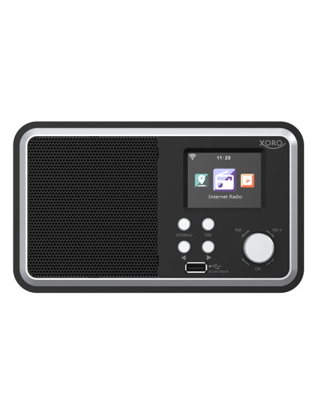 Xoro Xor400909 Radio Internet Cyfrowy Czarny