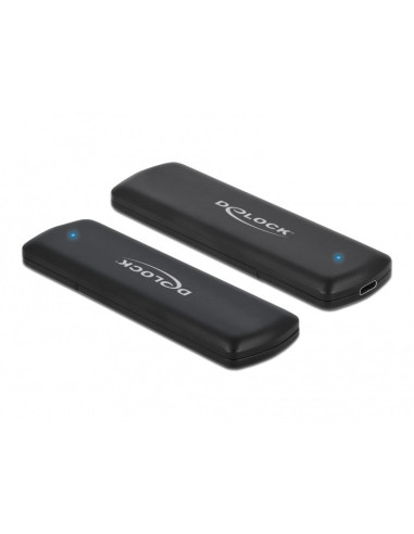 Delock Obudowa Zewnętrzna Usb Type-C Na M.2 Nvme Pcie Lub Sata Ssd - Beznarzędziowa