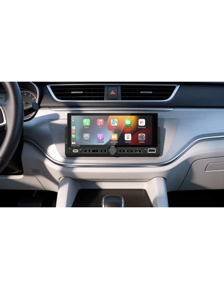 Kruger&Matz Radio Samochodowe Km2017 Carplay/Androidauto 1Din