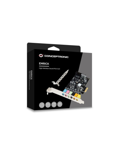 Conceptronic Emrick15B Karta Dźwiękowa Wewnętrzny 7.1 Kan. Pci-E X1