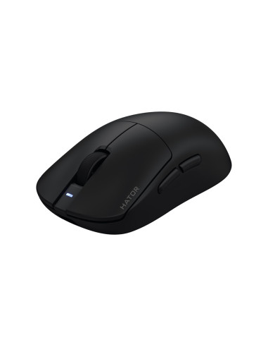 Hator Quasar 3 Pro Wireless Myszka Gaming Po Prawej Stronie Rf Wireless + Bluetooth + Usb Type-C Optyczny 30000 Dpi