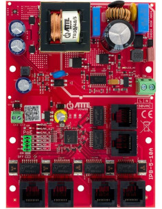 Switch Poe 6 Portowy Ze Zintegrowanym Zasilaczem Atte Ipb-5-10A-Of