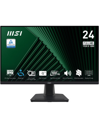 Msi Monitor 23.8" Pro Mp245G Fhd 100Hz