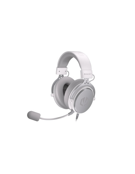 Endorfy Viro Plus Usb Onyx White Zestaw Słuchawkowy Przewodowa Opaska Na Głowę Muzyka/Dzień Powszedni Biały