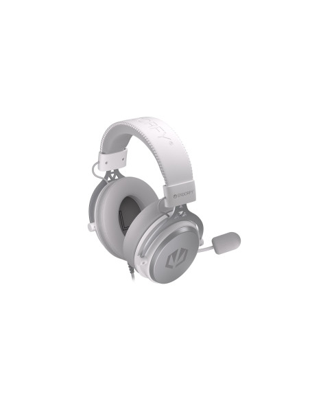 Endorfy Viro Plus Usb Onyx White Zestaw Słuchawkowy Przewodowa Opaska Na Głowę Muzyka/Dzień Powszedni Biały