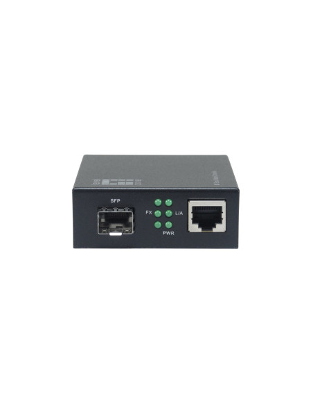 Levelone Gvm-2000 Konwerter Sieciowy 1000 Mbit/S Czarny