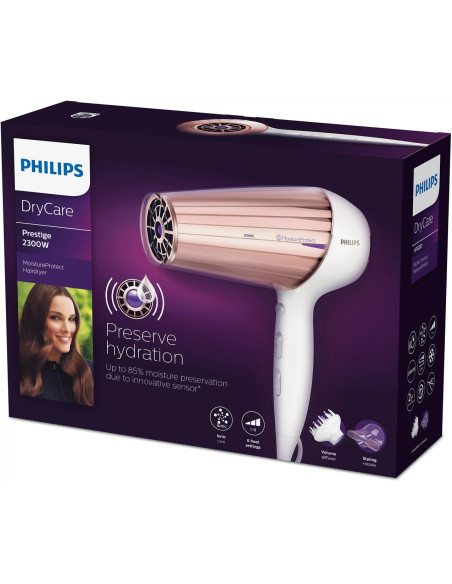Suszarka Do Włosów Philips Moistureprotect Drycare Prestige Hp8280/00