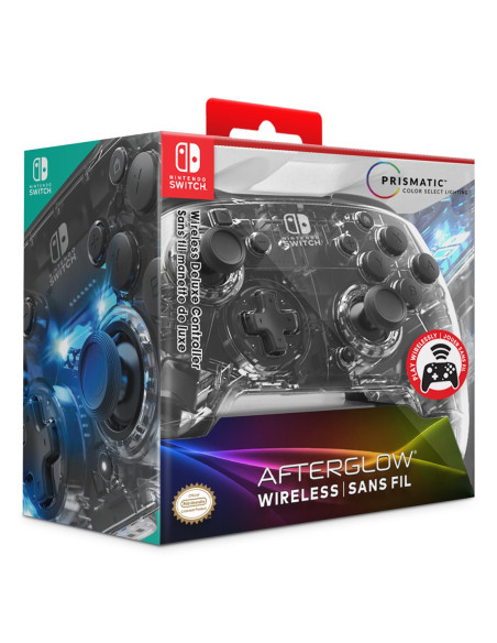 Pdp Controller Afterglow   Deluxe Wireless            Switch