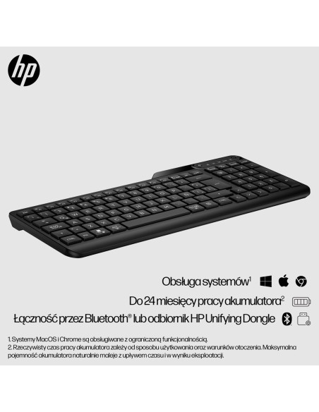 Hp Klawiatura Bezprzewodowa 475 Z Dwoma Trybami