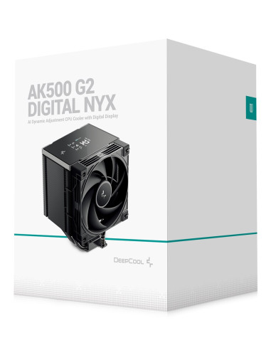 Deepcool Ak500 G2 Digital Nyx Procesor Chłodnica Powietrza 12 Cm Czarny 1 Szt.